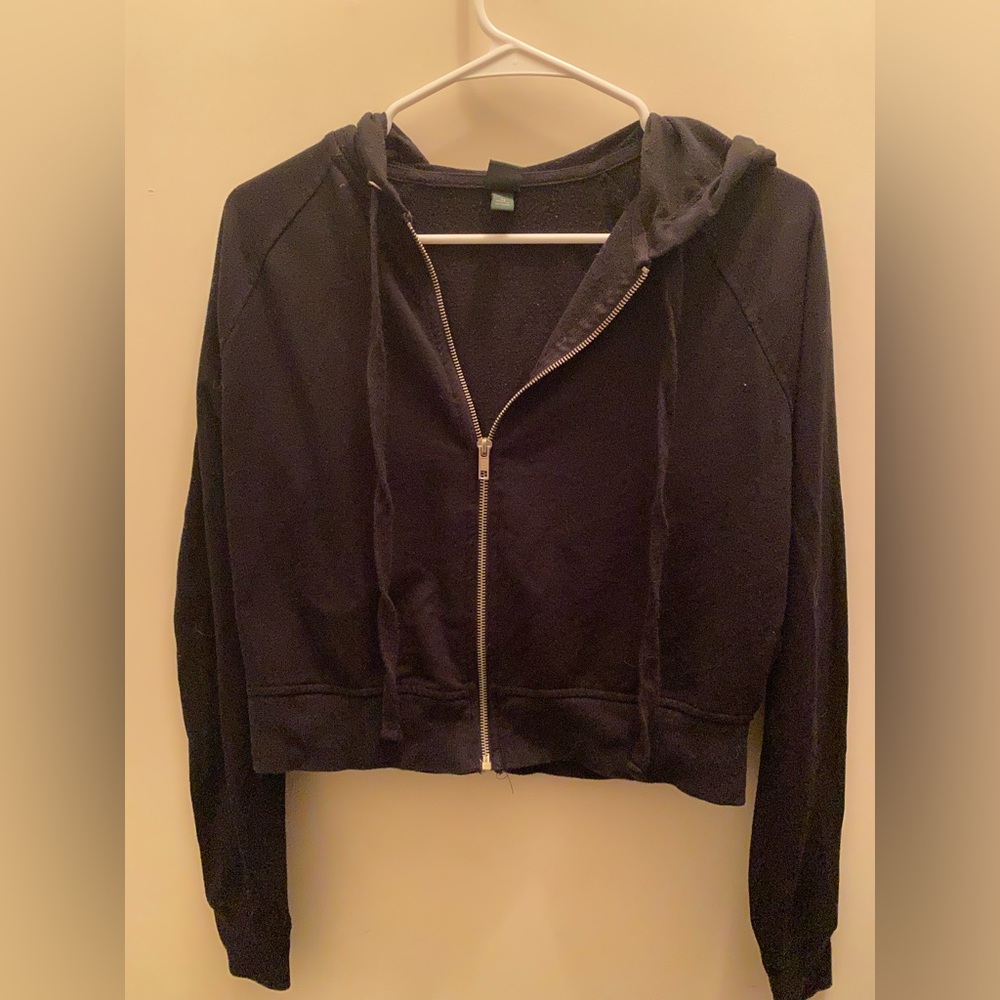 New Fable Black Zip Up